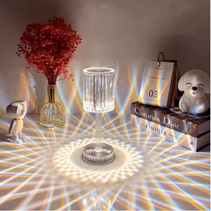 La Lampe de Table SANDY Cristal LED ✨